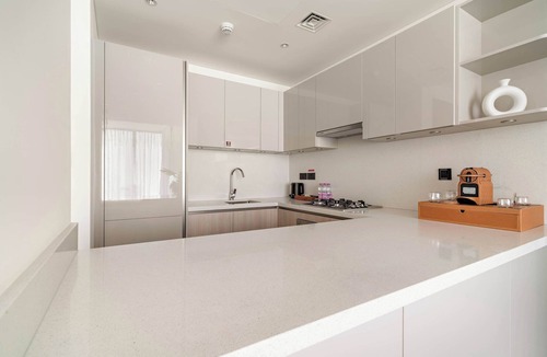 Nad Al Sheba Apartment | Spacious 2BR in The Crest with pool and gym