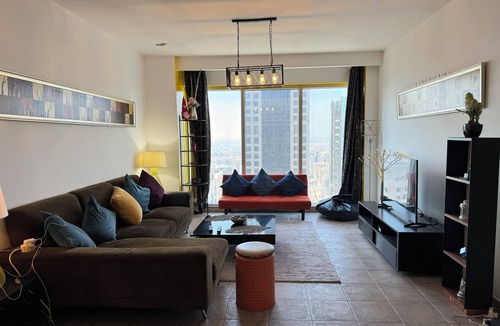 Trade Center Apartment | Spacious 3-bedroom apartment with WiFi, AC in welcoming Dubai