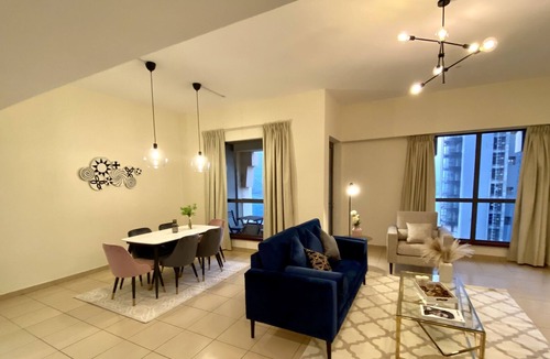 Umm Suqeim 1 Apartment | Specious New 3BR +Maid’s room Sea View Beachfront