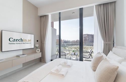 Al Barsha Apartment | Stylish Studio in Avelon Boulevard, Arjan