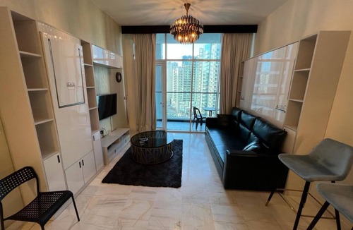 Business Bay Apartment | Super cozy and clean studio for you with Burj Khalifa view