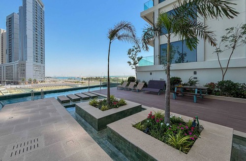 Abu Dhabi Apartment | Tranquil 2BR Maid's Room w Huge Balcony