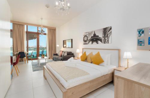 Palm Jumeirah House | Unified Vacation Homes-Deluxe Sea View Studio-Balcony-Parking-20