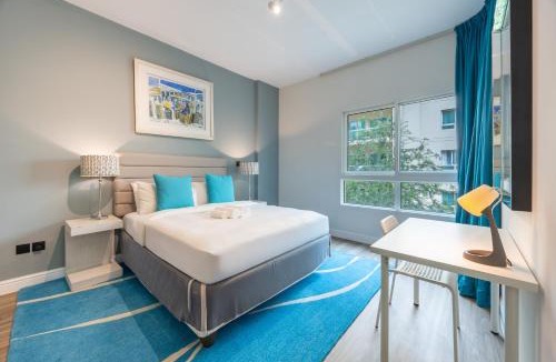 The Greens Apartment | Vacationer Holiday Homes l Modern 1 Bedroom l Aesthetic Interior l Free Wi-Fi