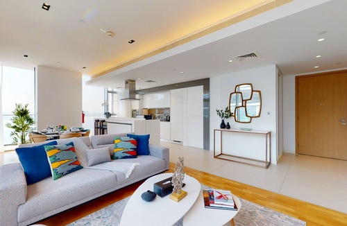 Dubai Apartment | Vibrant 2BR Retreat | Modern Interior and Sea Views