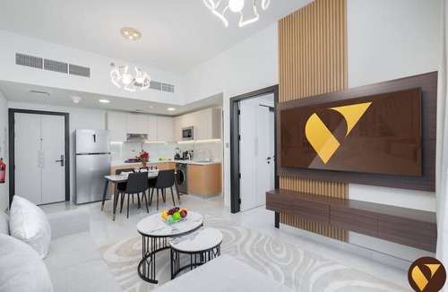 Al Barsha Apartment | Vogue | Skyz by Danube near Dubai Miracle Garden