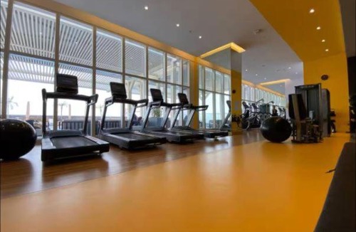Jumeirah Village Triangle Apartment | Vogue Vacation Homes, Novotel Residences JVT near Springs Souk Mall, One Bedroom Apartment with Large Balcony and Vibrant Community view, Access to all Amenities