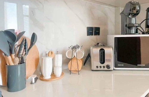 Jumeirah Village Circle Apartment | Warm Minimal 1BR in Binghatti Tulip with Free Parking!