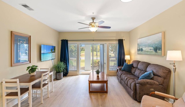 1st-Floor 2BR Golf Condo | Fairway View | Pool