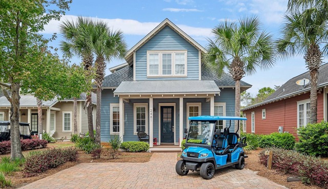 4 Bd Bungalo at Sandestin, Golf Cart Included