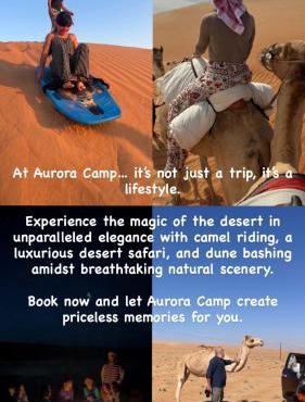 Aurora desert camp