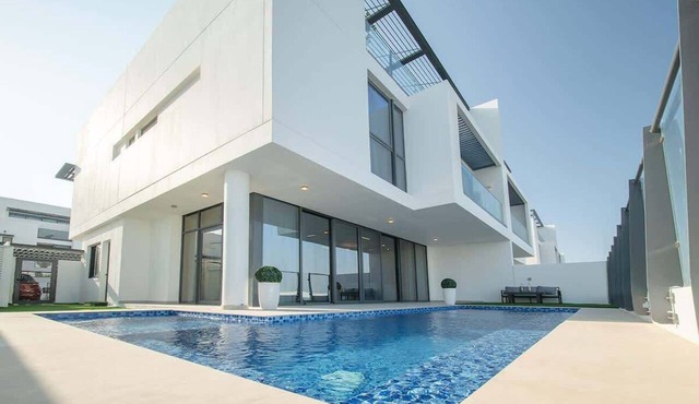 Beachfront Villa W Private Pool & Sea Views