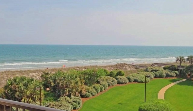 Beautiful Beach View! Shipyard Village A38, with Shaded Balcony