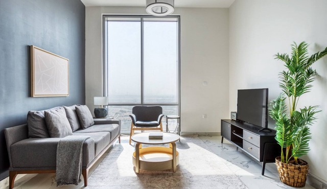 Blueground | Business Bay, pool, nr Dubai Canal
