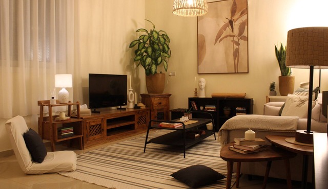 Boho Style Cozy 1 BHK Apartment