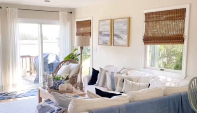 Cape Cod Oceanfront Cottage - dock, view, & beach