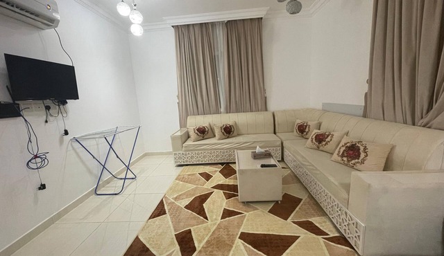 Charming apartment with AC,dahariz beach front,family and friendly peaceful plac