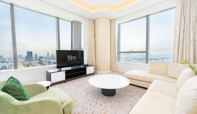 FAM Living - Palm Tower Attached to St Regis Palm Tower 1Bed - Palm Jumeirah Views