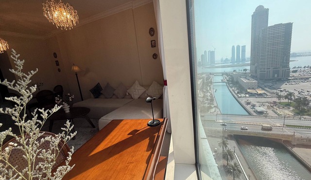 Full Sea view SemiParisian Style in a vibrant area