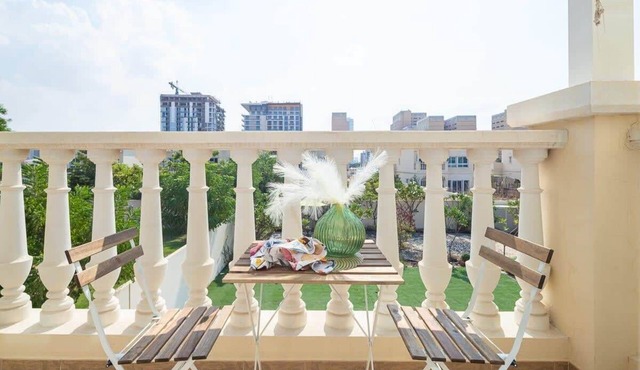 Grand 2BR Villa with Private Backyard in JVC