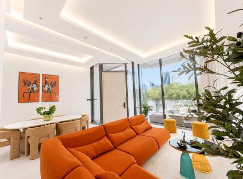 LUXX Live the Dubai Dream! Brand-New Designer Villa with Pools, Padel, Lift, Services