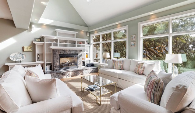 OCEANFRONT Home, Private Boardwalk in Vanderhorst Plantation!