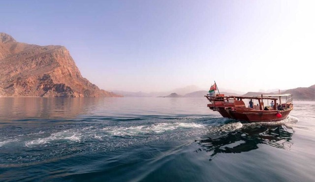Overnight stay on dhow cruise at khasab musandam oman