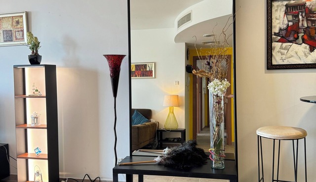 Spacious 3-bedroom apartment with WiFi, AC in welcoming Dubai
