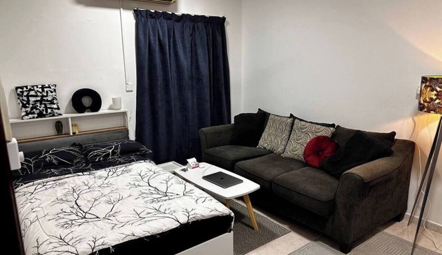 Spacious Fully Furnished Room with Large Private Kitchen Near Oman Avenues Mall
