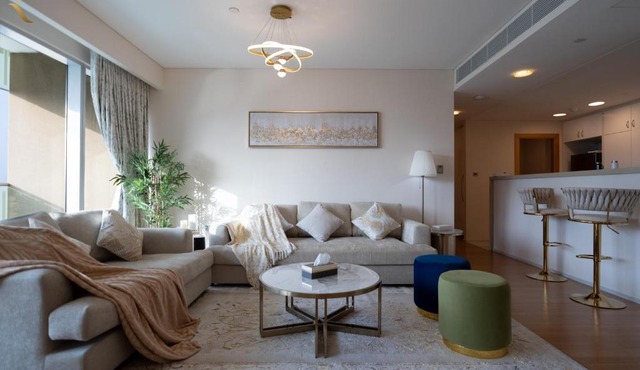 Stylish 2BR Sea View Balcony - Al Raha Beach