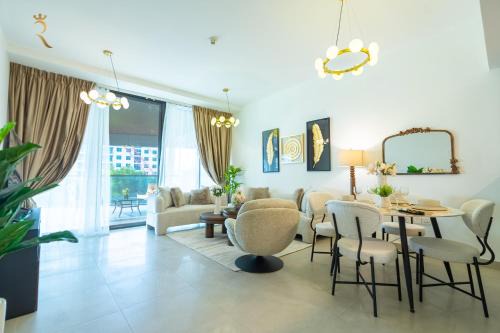 Stylish 2BR Stay - Elegant Al Raha Haven Escape