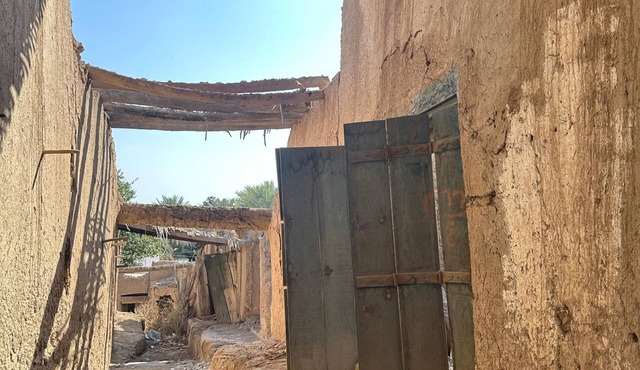 Tranquil 1-bedroom bed & breakfast with AC in Wilayat Al Hamra