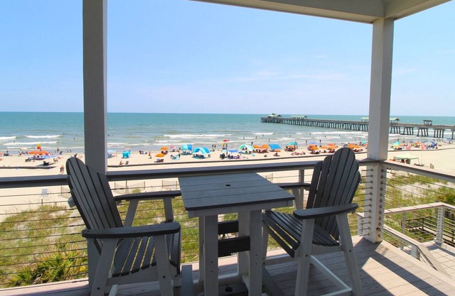 Oceanfront Corner Condo w/Beautiful Views~Folly Beach Suites 3A