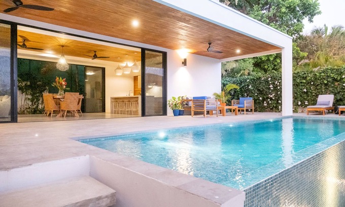 Nosara House | Beautiful, private beach house steps to the sand.
