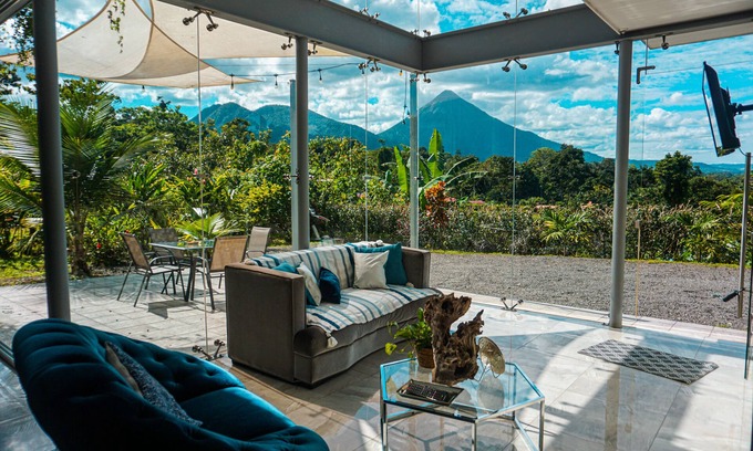 Penas Blancas House | The Glass House Arenal Rentals