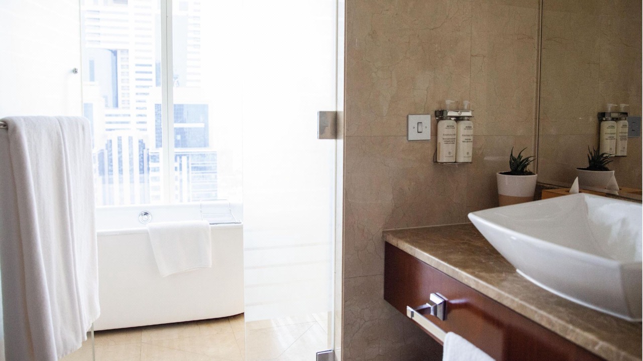 Photo of Bathroom in Trade Center