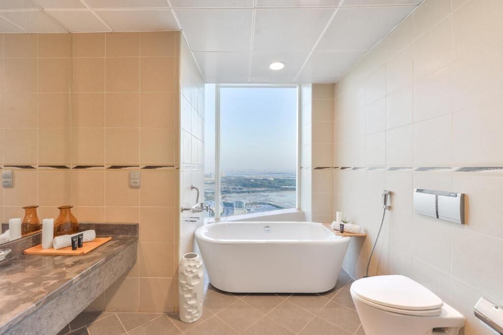 Photo of Bathroom in Trade Center