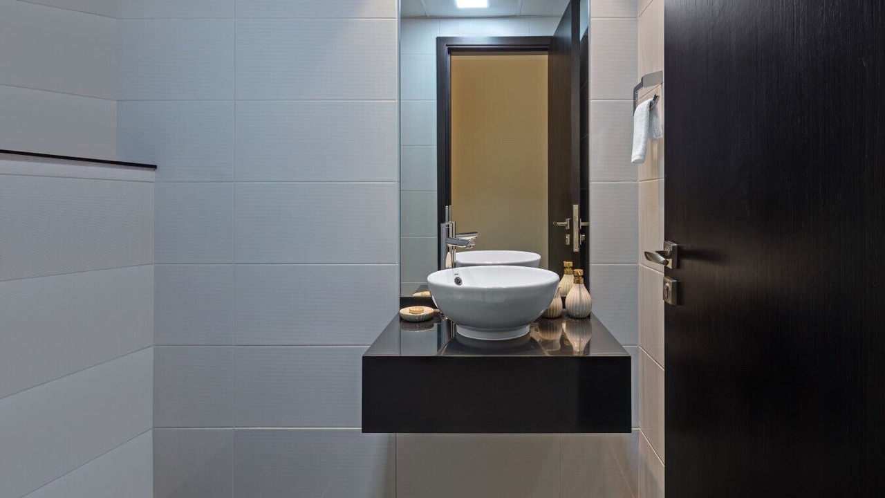 Photo of Bathroom in Trade Center