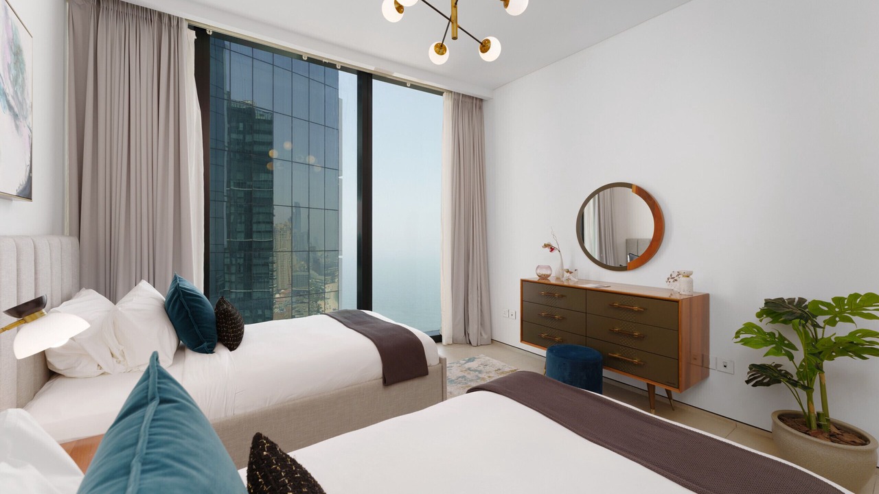 Photo of Bedroom in Jumeirah Beach Residence