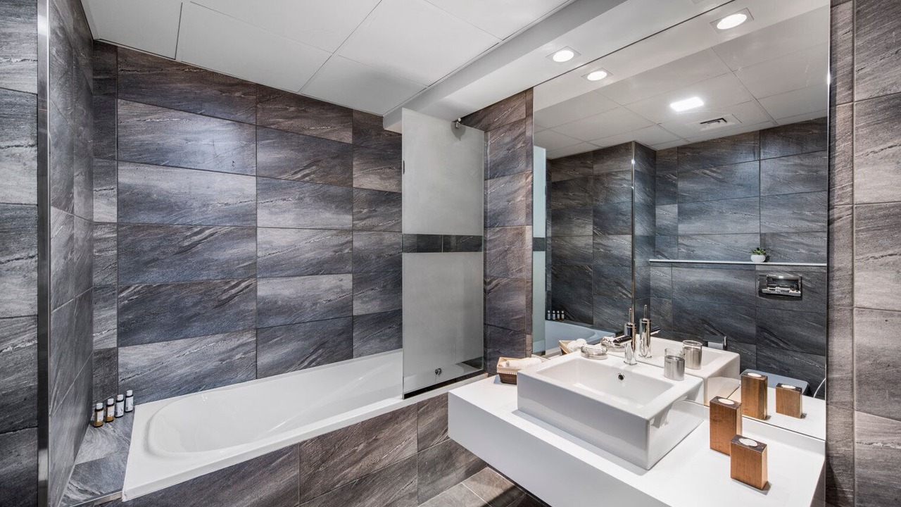 Photo of Bathroom in Trade Center