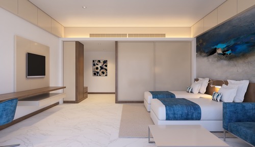 Superior Twin Room - Mountain View
