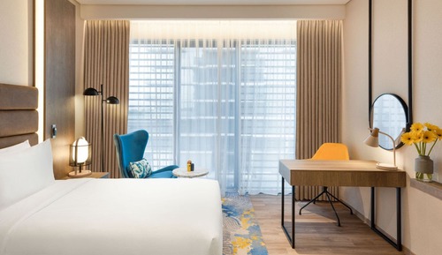 Deluxe Room, 2 Twin Beds, Balcony, Sea View (Palm Side Sea View)