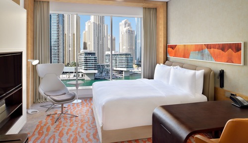 Premium Room, 1 King Bed, Marina View