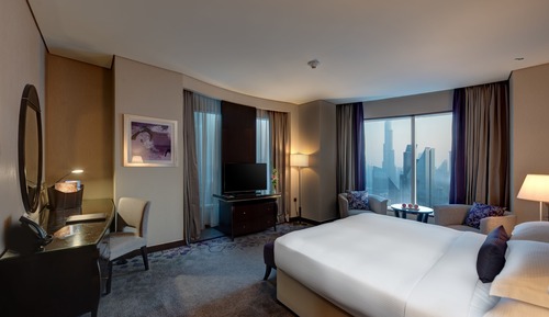 Room, 1 King Bed (Burj Khalifa View)