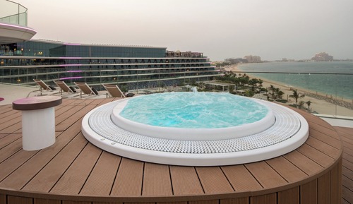 Extreme WOW Suite, 1 Bedroom Suite, 1 King, Skyline View, Terrace, Whirlpool