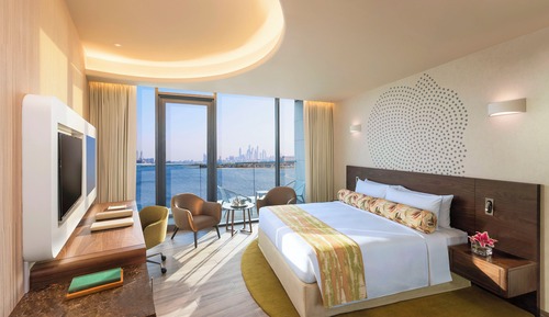 Premium Room with Balcony, Palm Sea View and Club Lounge Access