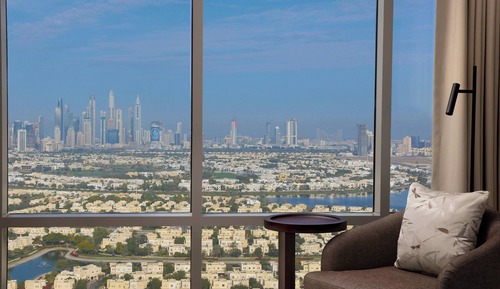 Deluxe Twin Room with Skyline View