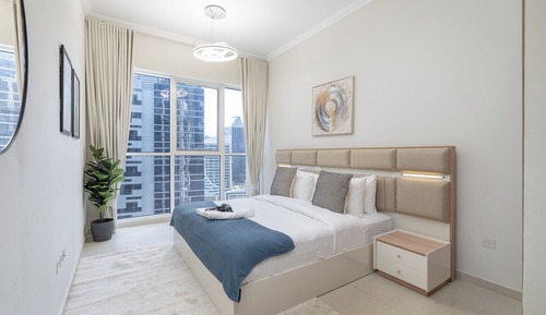 Deluxe Apartment, 1 King Bed with Sofa bed, Private Bathroom, City View