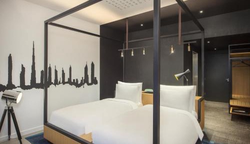 Twin Room with City View