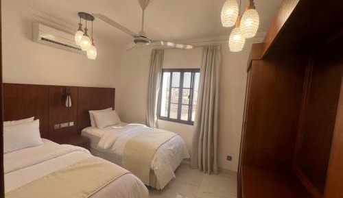 Two-Bedroom Apartment with Balcony